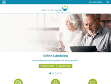 Tablet Screenshot of matsuregional.com
